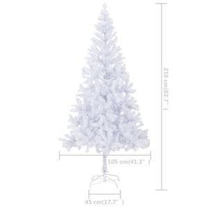 Sapin de noël Blanc - 105 x 210 x 105 cm