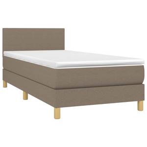 Boxspringbett 3017288-1 Taupe - 90 x 193 cm