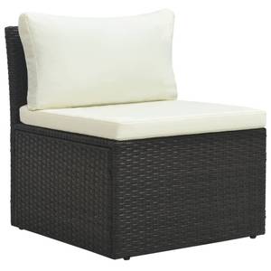 Gartensofa-Set Braun - Metall - 180 x 66 x 59 cm