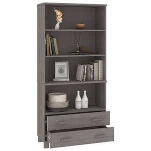 Highboard DE7394 Grau - Massivholz - 35 x 180 x 85 cm