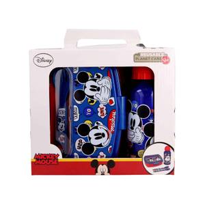 Lunchset It's a Mickey Thing 4er Set Blau - Kunststoff - 8 x 23 x 21 cm