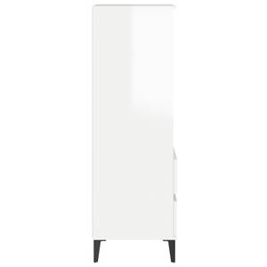 Highboard DE6150 Hochglanz Weiß