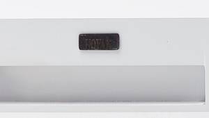 Regal Halifax Mindi Schwarz - Massivholz - 100 x 190 x 40 cm
