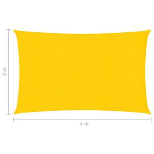 Voiles d'ombrage 3016419-16 Jaune - 500 x 200 cm