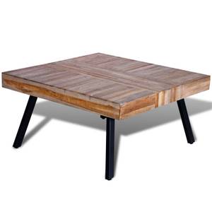 Couchtisch D894 Braun - Holzwerkstoff - 80 x 40 x 80 cm