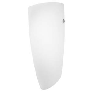 Lampe murale NEMO Argenté - Blanc - Verre - Métal - 15 x 32 x 9 cm