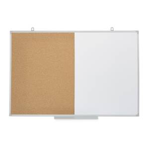 Tableau blanc combiné 2 en 1 90 x 60 cm
