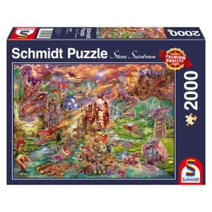 Puzzle Drachenschatz Papier - 28 x 6 x 38 cm