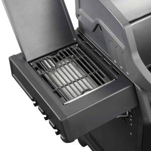 Gasgrill S-418 All Black inkl. Drehspieß Schwarz - Metall - 153 x 119 x 64 cm