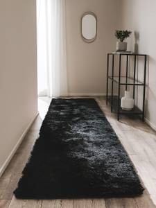 Tapis à poils longs Whisper Noir