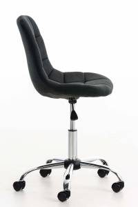 Chaise de bureau Emil Noir