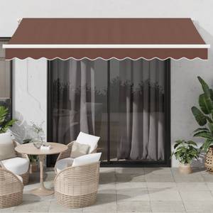 Auvent rétractable 3006541-1 Marron - 250 x 350 cm