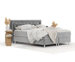 Boxspringbett Lavello Grau - Breite: 140 cm