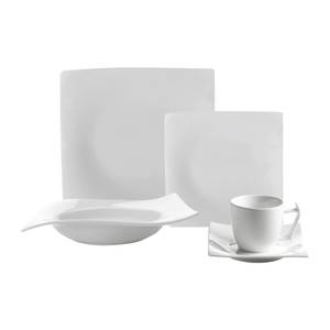 Kombiservice Motion (30-teilig) Porzellan - Weiß