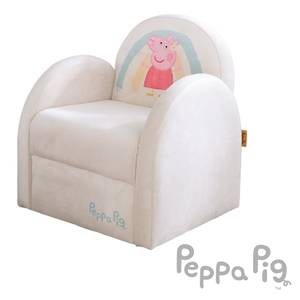 Kindersessel Peppa Pig Beige - Holzwerkstoff - Textil - 44 x 50 x 45 cm