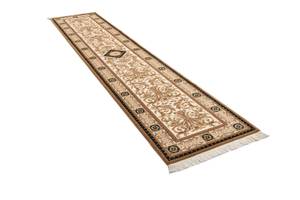 Tapis de passage Darya DXXXVII Marron - Textile - 84 x 1 x 399 cm