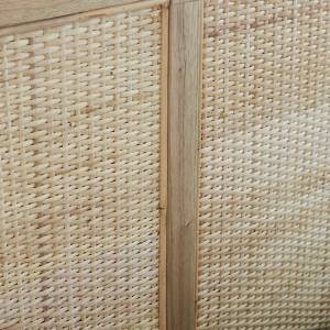 Kopfteil AVA Beige - Rattan - 20 x 115 x 180 cm