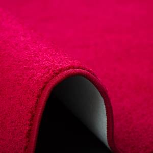 Hochflor Velours Läufer Teppich Luna Rot - 100 x 100 cm