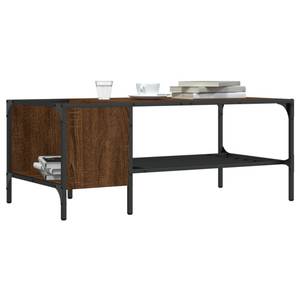 Couchtisch D731 Eiche Schwarzbraun Dekor