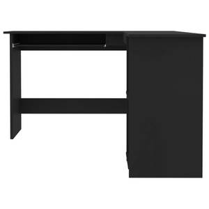 Bureau d'angle 3000152 Noir - Bois manufacturé - 140 x 75 x 120 cm