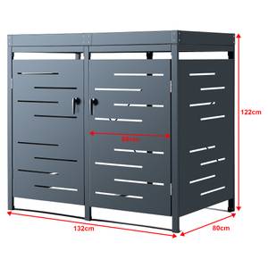 Mülltonnenbox Salching Breite: 132 cm