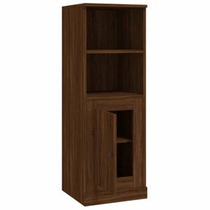 Highboard DE2065 Eiche Schwarzbraun Dekor