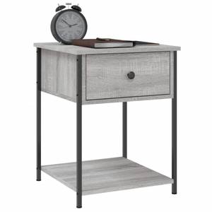 Elegante Nachttische - 2er Set Grau - Holzwerkstoff - 45 x 58 x 44 cm