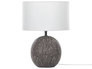 Lampe de table FONISSA Noir - Blanc - Céramique - 27 x 39 x 27 cm