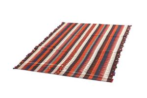 Tapis Jajim CCXXXIII Rouge - Textile - 151 x 1 x 195 cm