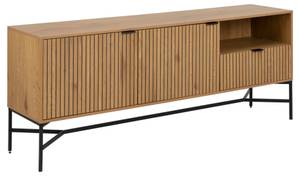 Sideboard Jaipur Braun - Holz teilmassiv - 180 x 70 x 40 cm