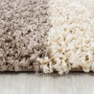 Tapis shaggy CARRÉ A 200x290 beige Beige - 200 x 290 cm