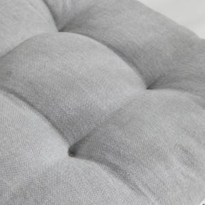 Sitzkissen Capucine Charme Grau - Textil - 40 x 1 x 40 cm