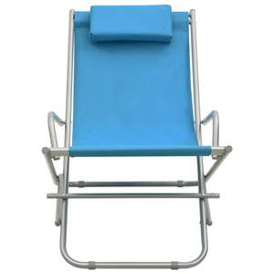 Chaise à bascule Bleu clair