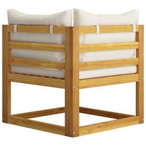 Ensemble de canapé Blanc - Bois massif - Bois/Imitation - 70 x 60 x 70 cm