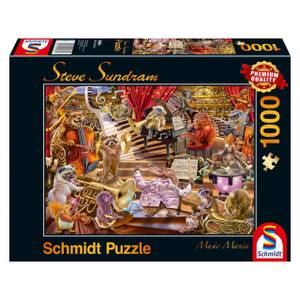 Puzzle Steve Sundram Music Mania Papier - 28 x 6 x 38 cm