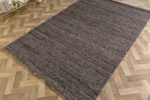 Teppich WOOL Dunkelgrau