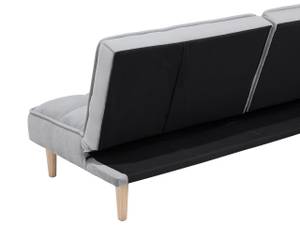 3-Sitzer Sofa SILJAN Grau - Hellgrau - Eiche Hell