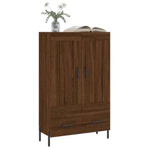 Highboard DE8247 Eiche Schwarzbraun Dekor