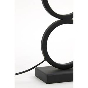 Pied de lampe Stelios Noir - Métal - 10 x 36 x 15 cm