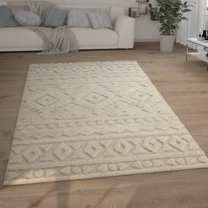 Hochflor-Teppich Genua 746 Cremeweiß - 200 x 280 cm