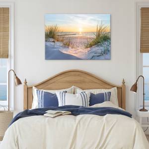 Leinwandbild Strand Meer Wohnzimmer 100 x 75 cm