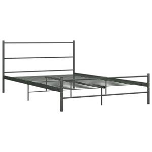 Cadre de lit 299822 Gris - Largeur : 127 cm