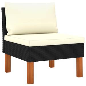 Garten-Sofa-Set (8-teilig) 3009634-15 Schwarz