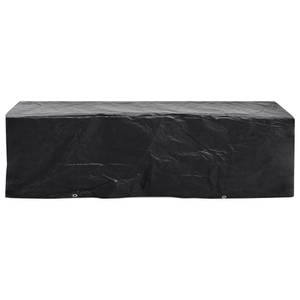 Housse de chaise longue Noir - Métal - Textile - 77 x 55 x 218 cm