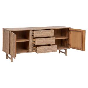 2-türiges Sideboard AERIS Beige - Holzwerkstoff - 45 x 80 x 180 cm