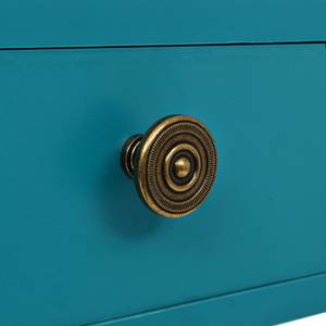 Schreibtisch Grün - Holzwerkstoff - 90 x 8 x 90 cm