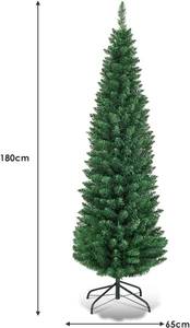 180cm Künstlicher Weihnachtsbaum Grün - Kunststoff - 65 x 180 x 65 cm