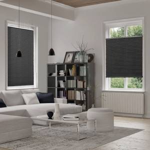 Plissee Faltrollo Magic Schwarz - 80 x 150 cm