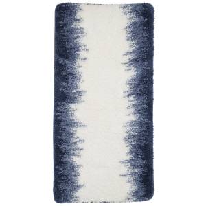 Tapis de bain 60x120cm Bleu - Textile - 60 x 2 x 120 cm