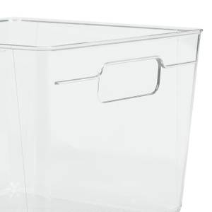 Kühlschrank Organizer mit Griffen Kunststoff - 21 x 16 x 21 cm